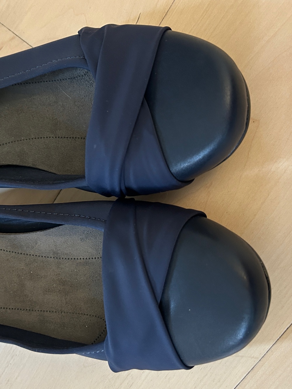 Bare traps Mitsy Navy Blue Memory foam Footbed Round Toe, Slip-On 10 Wide 10W - Picture 7 of 14